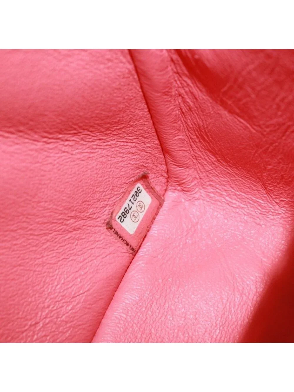 Chanel 2.55 Chain Tweed Pink Shoulder Bag Gold